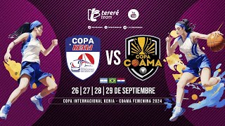 U15  FOZ BASQUETE BR VS BRITANICO PY  COPA KENIA COAMA FEM 2024 [upl. by Lundquist]