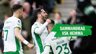 HÖJDPUNKTER  Hammarby 21 Västerås SK  Allsvenskan 2024 [upl. by Anoli]