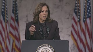 Vice President Kamala Harris delivers message of hope in concession speech [upl. by Anilatac50]