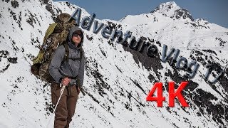 Melting snow and avalanches  Adventure Vlog 17  Hilleberg Unna Carinthia G350 MYOG Backpack [upl. by Margarita]