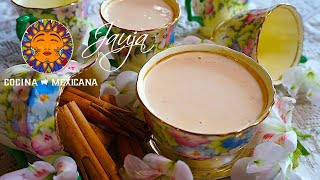 Atole de Arroz con Leche Cremoso [upl. by Ulland]