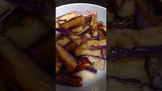 PRITONG TALONG highlight food subscribers cooking trending [upl. by Heriberto715]