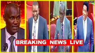 LIVE  CS Mbadi facing Tough Questions from Senators in Senate Parliament [upl. by Ezarras74]