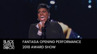 Fantasia Pays Tribute to Aretha Franklin at the 2018 BGR Awards  BLACK GIRLS ROCK [upl. by Naashar]