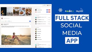 React Nodejs MySQL Social Media App Tutorial  Full Stack Social Network App [upl. by Eiboh]