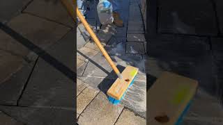 BEST CLEANER EVER ECO EFFLO OFF Saltefflorescences removercleaning brick remover salt pavers [upl. by Baillieu497]