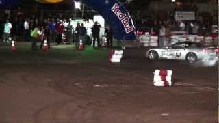 Red Bull Car Park Drift  CORVETTE C6 BURNING RUBBER KUWAIT 2012 [upl. by Abdul763]