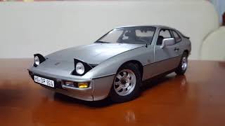 Minichamps 118 Diecast  Porsche 924 [upl. by Assilram]