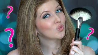 6 Uses for a Fan Brush FACE [upl. by Udall514]