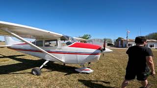 Cessna 182C mini navegación Baradero  Morón BDOSADM  4K [upl. by Langill]