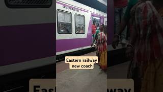 Eastern railway new coach indianrailways railway train sealdah [upl. by Sielen]