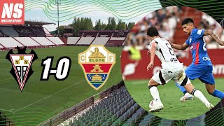 ALBACETE 10 ELCHE Análisis del partido [upl. by Metts244]