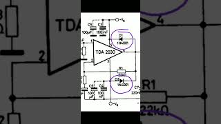 TDA 2030 IC protection circuit [upl. by Llerrehs12]