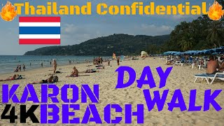 Thailand Travel Ep 83 Karon Beach Day Walk Thailand Confidential [upl. by Wolliw]