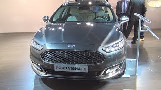 Ford Mondeo Vignale Silver Metallic 2016 Exterior and Interior [upl. by Grania256]