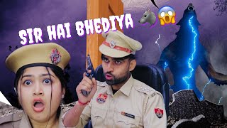 Police station aor bhediya🦊😱 Mohit Pandey shorts funny trending [upl. by Amaso]