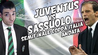 JUVENTUS vs SASSUOLO SEMIFINALE DI ANDATA COPPA ITALIA Fifa 16 Carriera Allenatore 177 [upl. by Mcmahon111]