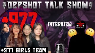 DEFSHOT TALK SHOW  977 ESPORTS NEPAL [upl. by Knick]