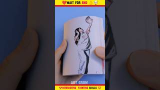 Chikni chamali flipbook dance animationArts and skills creative dance shorts [upl. by Burl]