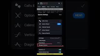 Adding Columns In The New IBKR Option Chain IBKR shorts [upl. by Theresina]