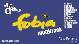 Fobia  El Diablo MULTITRACK Backing Track STEMS [upl. by Quintina]