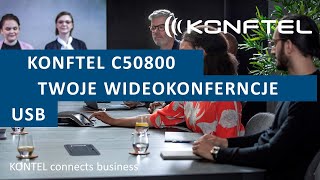 Konftel C50800  zestaw do wideokonferencji USB  przedstawienie produktu [upl. by Rushing]