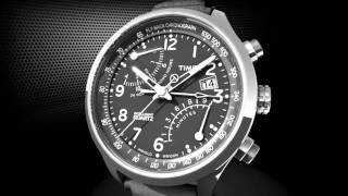 TIMEX® Intelligent Quartz FlyBack Chronograph  Howto Use the Chronograph [upl. by Nerek]