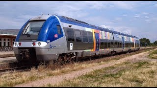 Voyage en cabine de conduite dun bb 82500 SNCF ter cab ride [upl. by Currie217]