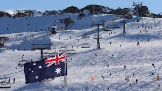 ออสเตรเลียก็มีหิมะ ไปเรียนสกีครั้งแรกที่ Perisher Ski Resort Snowy Mountains [upl. by Lorou]