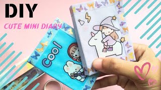 Cute Mini Diary Journal Notebook at home Paper Diary Notebook Moni Art And Craft [upl. by Leind]