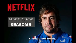 DTS Season 5 but its Fernando Alonso being a VILLAIN for 4 minutes straight [upl. by Nosyerg]