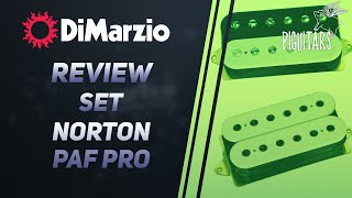 Review Set DiMarzio Norton Ponte e Paf Pro Braço [upl. by Decato]