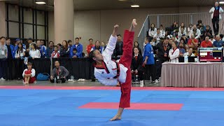 Taekwondo Taegeuk 5 Poomsae 2023 USAT National Championships [upl. by Bokaj]