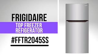 Frigidaire Top Freezer Refrigerator FFTR2045V [upl. by Tarr]