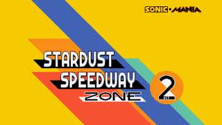 Sonic Mania  Stardust Speedway  Bad Future wMods [upl. by Ing]