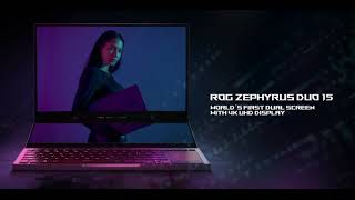 ROG Zephyrus Duo 15 GX550 x Pevita Pearce [upl. by Eduj194]