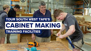 Tour the Cabinet Making Training Facilities at South West TAFE [upl. by Eugenie]