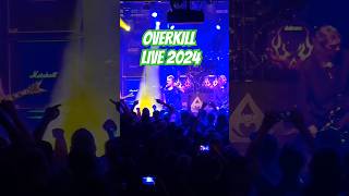 OVERKILL Live 2024 in Prague Scorching the Earth World Tour [upl. by Oric]