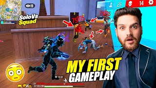 Ghost Criminal 😱 First Solo Vs Squad Gameplay 🔥Garena Free Fire [upl. by Aiet]