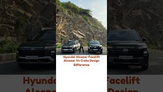 Hyundai Alcazar vs Creta Design Differences [upl. by Keever305]