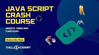 Javascript Crash Course  Arrays DOM Functions [upl. by Artenehs]