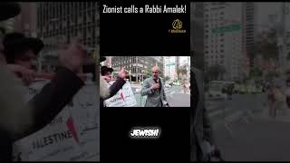 Zionist Calls Orthodox Jew Amalek in Explosive Gaza Debate gaza palestine debate shorts [upl. by Aenea]