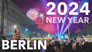 BERLIN – New Year 2024 – LIVE at Brandenburger Tor 🇩🇪 4K UHD [upl. by Haimes]