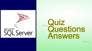 Microsoft SQL SERVER quiz dbms azuresql sqlqueryinterviewquestionsandanswers trending [upl. by Edina]