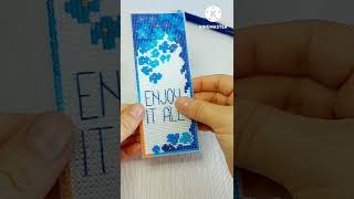 How to finish cross stitch in a bookmark [upl. by Rexana228]