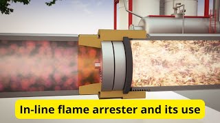 The real purpose of inline flame arrester [upl. by Baldridge81]