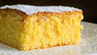 Easy 3 Ingredients Moist Soft and Fluffy Almond Cake [upl. by Honoria]