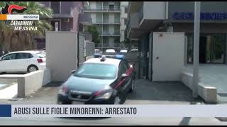 Messina Abusi sulle figlie minorenni arrestato [upl. by Rovelli]