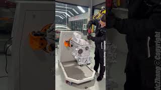 BMW N52 Engine Assembly Part 3 short shorts [upl. by Ruel993]