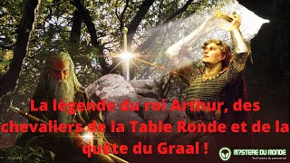 La légende du roi Arthur des chevaliers de la Table Ronde et de la quête du Graal [upl. by Alesiram330]